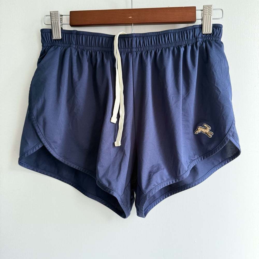 Tracksmith Women’s Twilight Split Running Shorts | Navy | Lined | Size Small